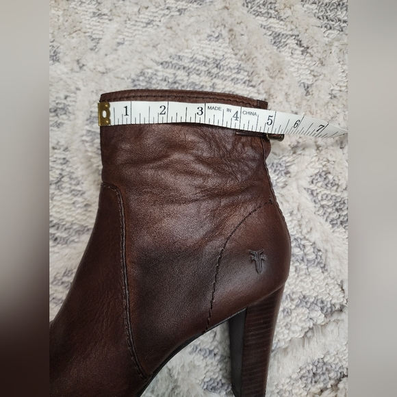 EUC Frye Marissa Ankle Boots - Cognac Leather - Picture 6 of 9
